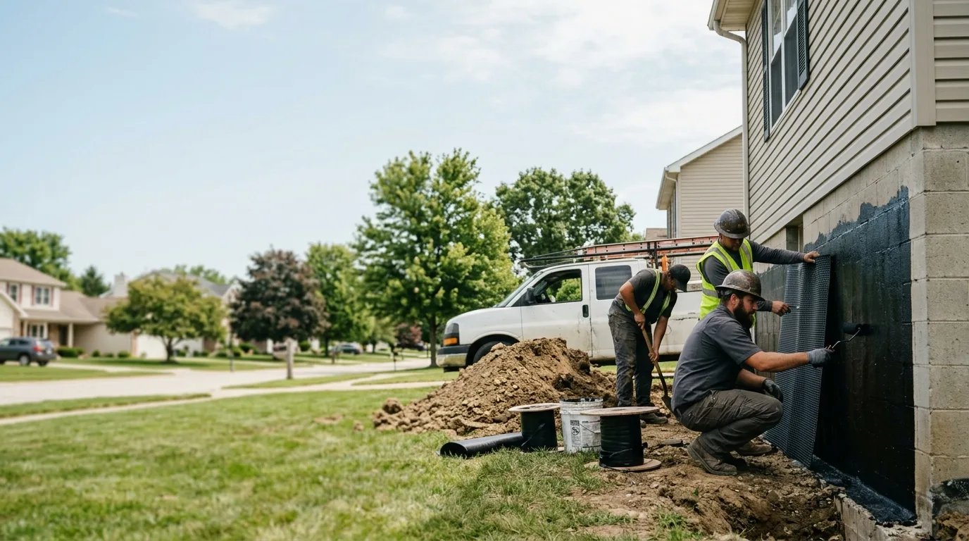 Basement Waterproofing in Leavittsburg, OH near me